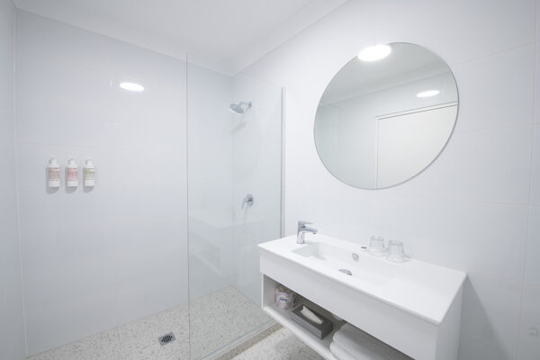Superior room shower