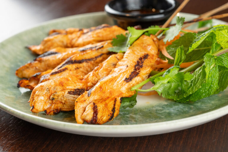 Chicken skewers