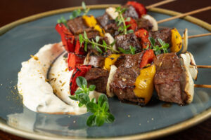 Lamb skewers